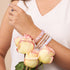 Arc-en-ciel blanc | Licorne Argent | Bracelet Verre Double Sirène